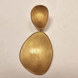 Marco Bicego 18K Yellow Gold Organic Drop Pendant — 5.2g, Made in Italy